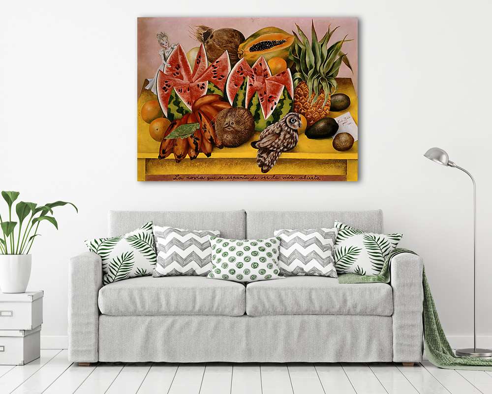 A menyasszony, aki megijedt az élet megnyílásától (bögre) - vászonkép, falikép otthonra és irodába