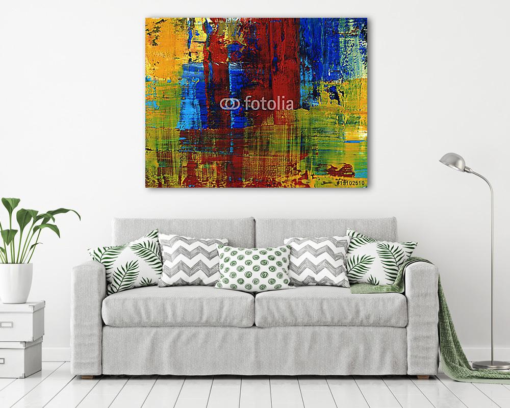 Kézzel festett háttér. SAJÁT KÉSZÍTÉSŰ. (többrészes kép) - vászonkép, falikép otthonra és irodába