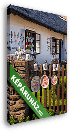 Fazekas a Balatonnál - vászonkép 3D látványterv