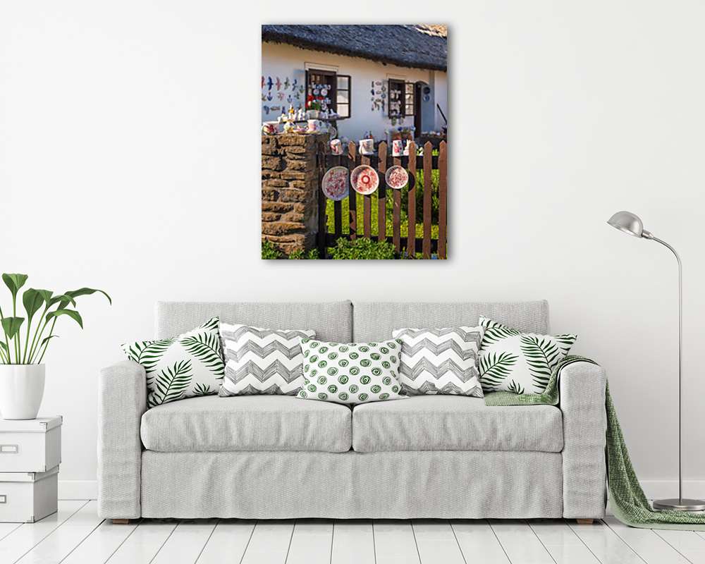 Fazekas a Balatonnál (vászonkép) - vászonkép, falikép otthonra és irodába