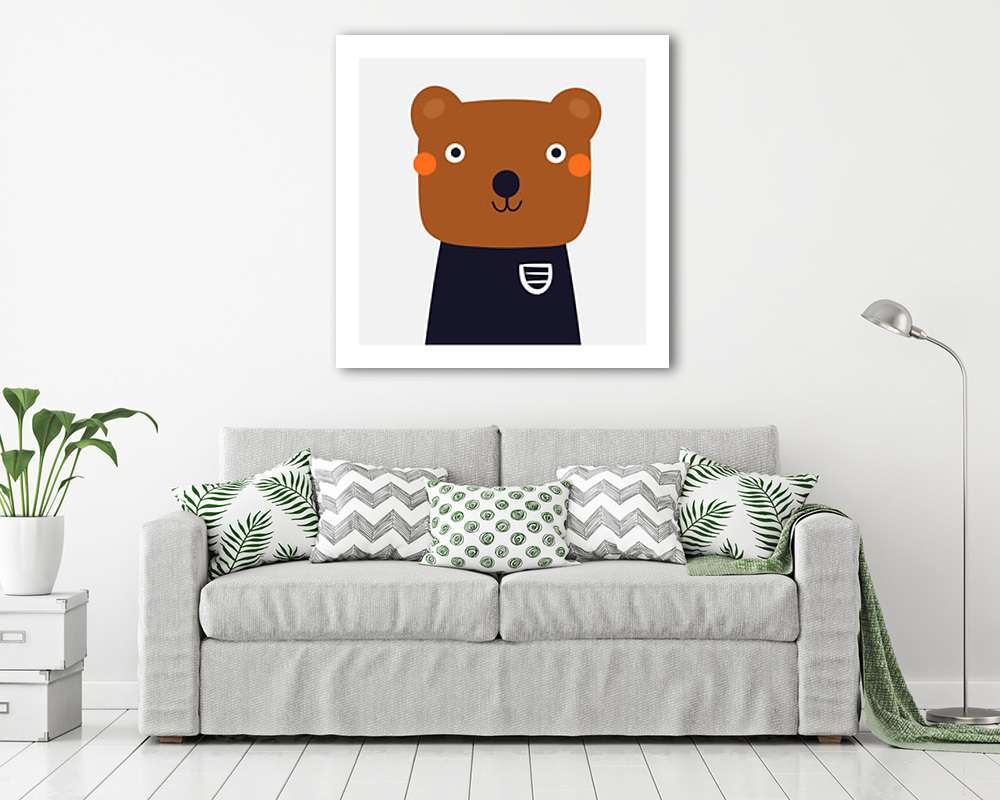 Vidám társaság - Maci - vászonkép, falikép vásárlás Vidám társaság - Maci (vászonkép) - vászonkép, falikép otthonra és irodába