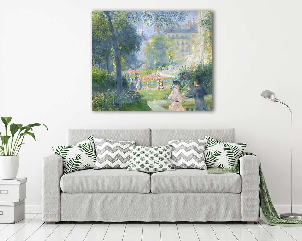 Szentháromság tér (1875) (vászonkép) - vászonkép, falikép otthonra és irodába