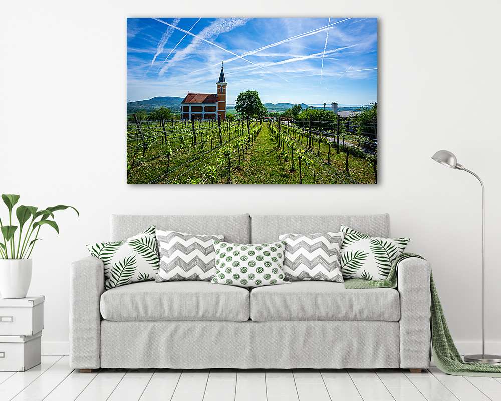 Lengyel kápolna (Szent György-hegy) - vászonkép, falikép vásárlás Lengyel kápolna (Szent György-hegy) (vászonkép) - vászonkép, falikép otthonra és irodába