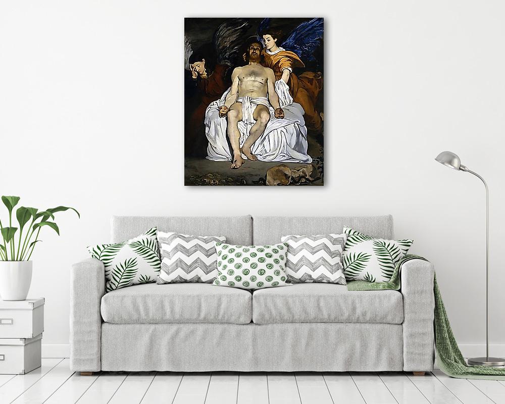 A halott Krisztus és az angyalok (1864) (fotótapéta) - vászonkép, falikép otthonra és irodába