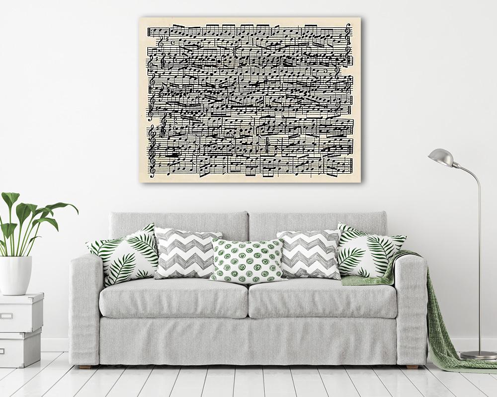 Régi kották (krém szín) - vászonkép, falikép vásárlás Régi kották (krém szín) (vászonkép) - vászonkép, falikép otthonra és irodába