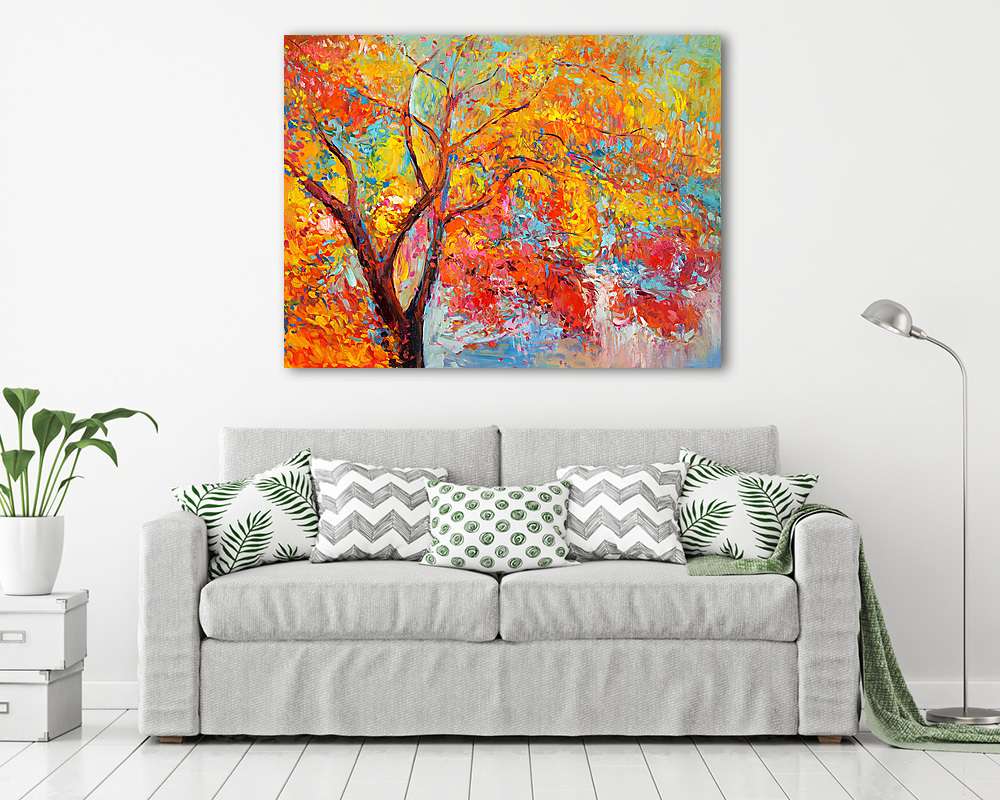 Őszi fa - vászonkép, falikép vásárlás Őszi fa (poszter) - vászonkép, falikép otthonra és irodába