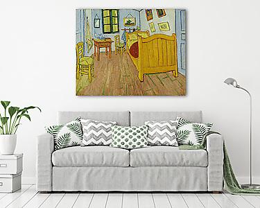 Van Gogh hálószobája Arles-ban - verzió 1. (vászonkép) - vászonkép, falikép otthonra és irodába