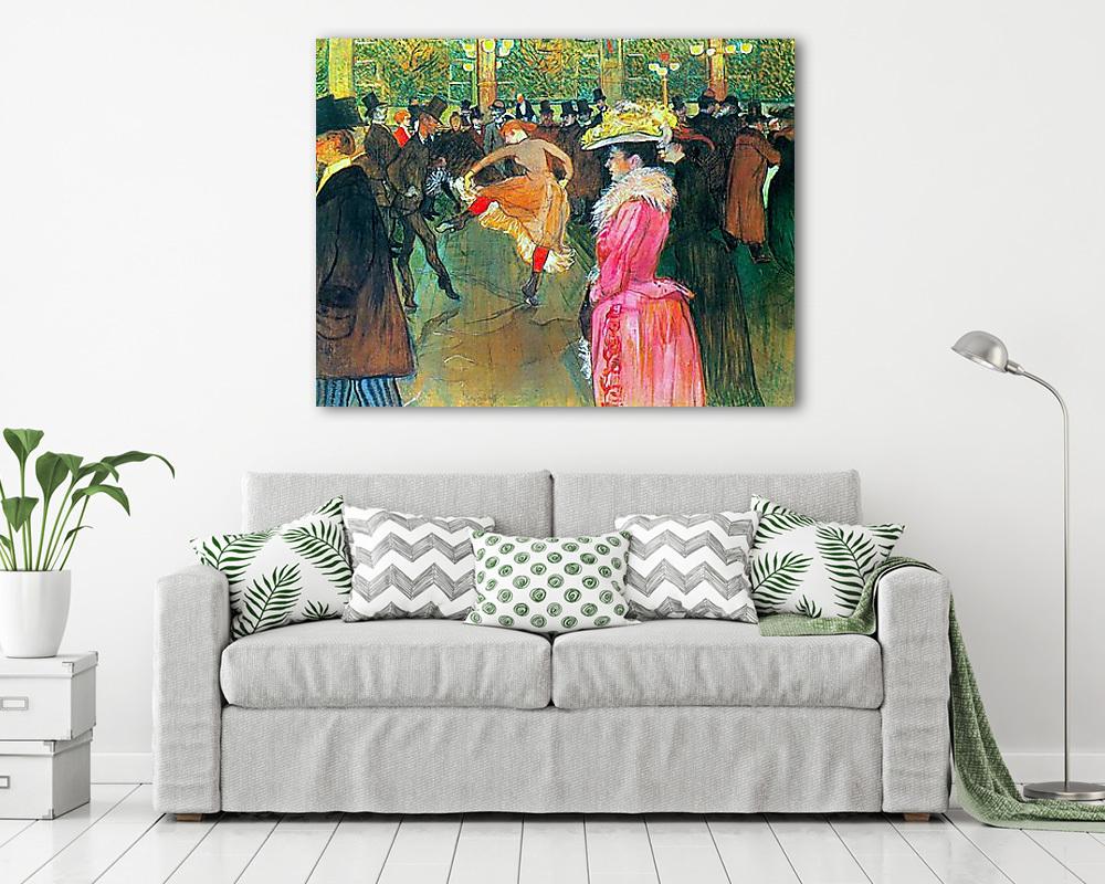 Bál a Moulin Rouge-ban - vászonkép, falikép vásárlás Bál a Moulin Rouge-ban (vászonkép) - vászonkép, falikép otthonra és irodába