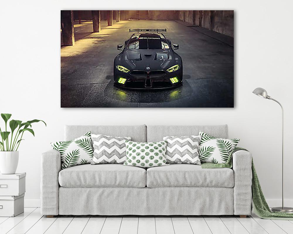 BMW M8 - Angry (vászonkép) - vászonkép, falikép otthonra és irodába