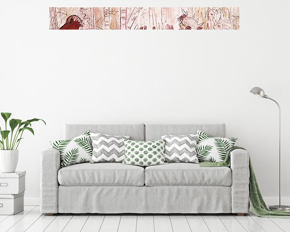 Faun a vízparton - vászonkép, falikép vásárlás Faun a vízparton (bögre) - vászonkép, falikép otthonra és irodába