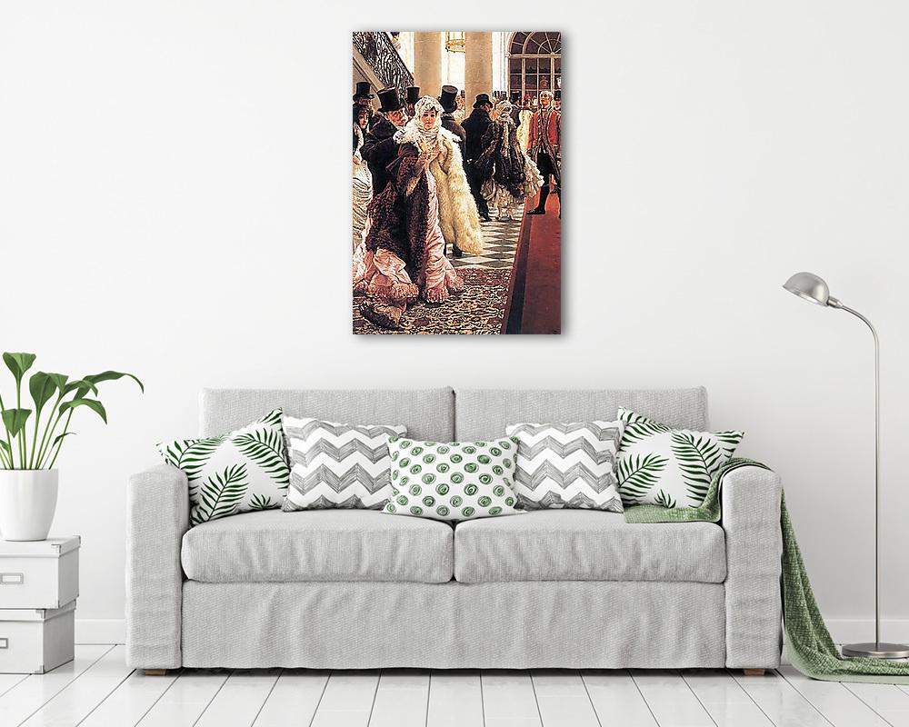 A divatos hölgy - vászonkép, falikép vásárlás A divatos hölgy (keretezett kép) - vászonkép, falikép otthonra és irodába