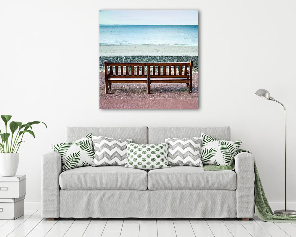 Portofino, Tengeri kilátás 1. (keretezett kép) - vászonkép, falikép otthonra és irodába