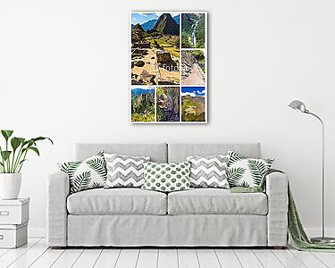 Rejtélyes város - Machu Picchu, Peru, Dél-Amerika (vászonkép) - vászonkép, falikép otthonra és irodába