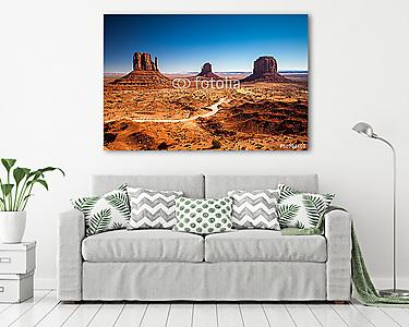 Monument Valley, USA (vászonkép) - vászonkép, falikép otthonra és irodába