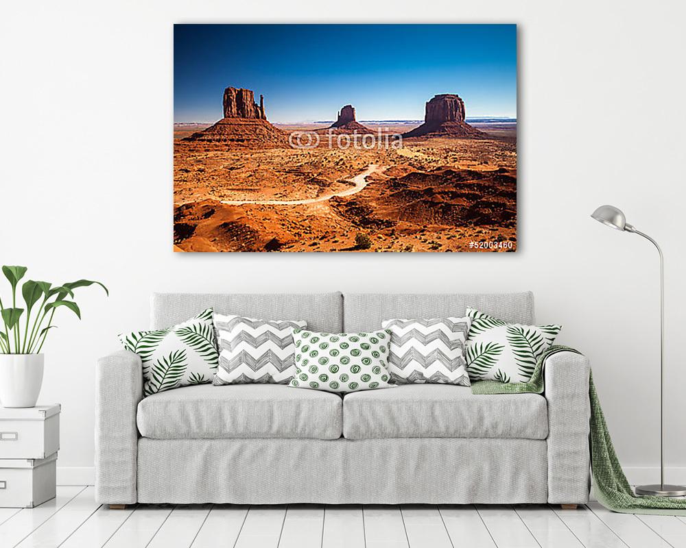 Monument Valley, USA - vászonkép, falikép vásárlás Monument Valley, USA (fotótapéta) - vászonkép, falikép otthonra és irodába