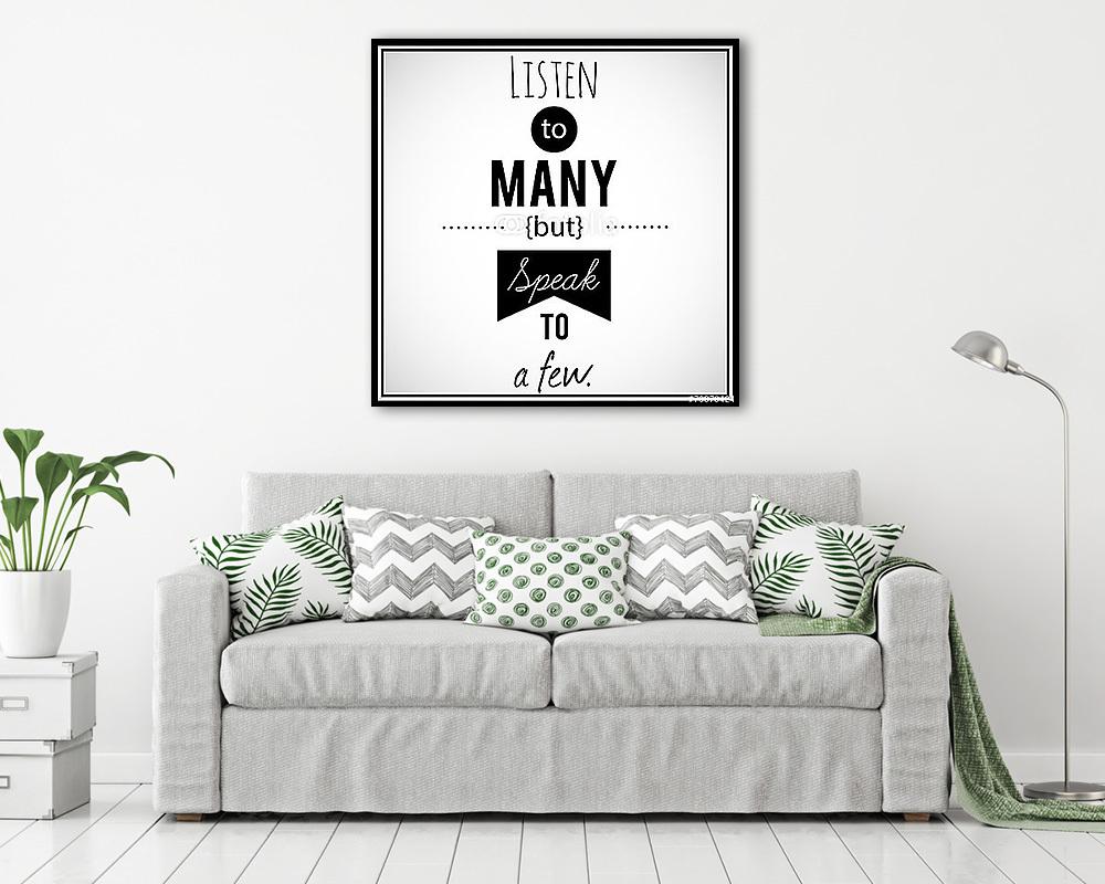 Inspiráló VECTOR idézetek. (keretezett kép) - vászonkép, falikép otthonra és irodába