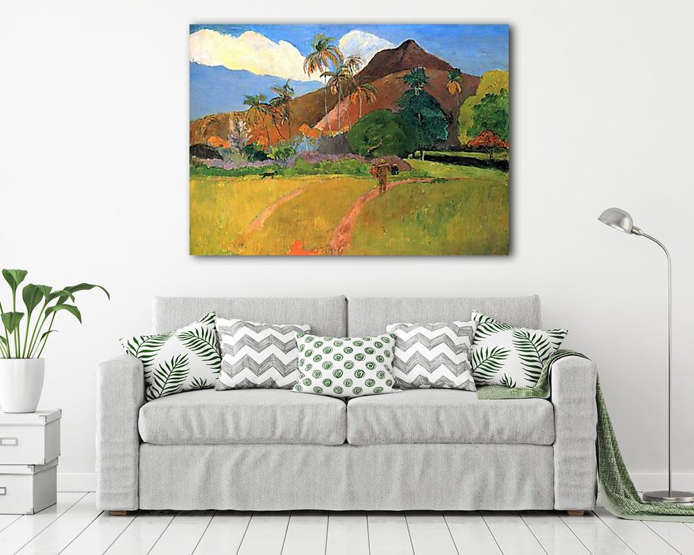 Tahiti hegy - vászonkép, falikép vásárlás Tahiti hegy (vászonkép) - vászonkép, falikép otthonra és irodába