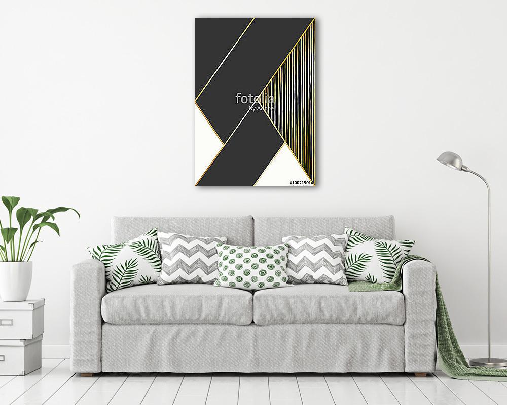 Modern átlós formák vonalak - vászonkép, falikép vásárlás Modern átlós formák vonalak (vászonkép) - vászonkép, falikép otthonra és irodába