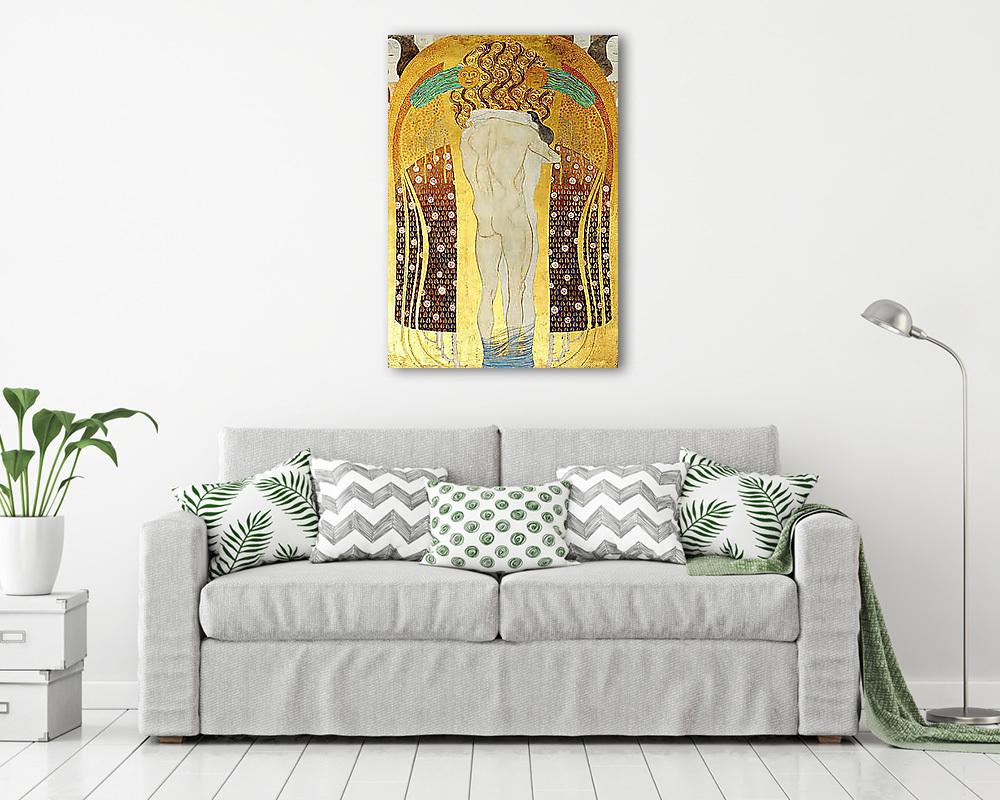 Beethoven fríz (részlet) (poszter) - vászonkép, falikép otthonra és irodába