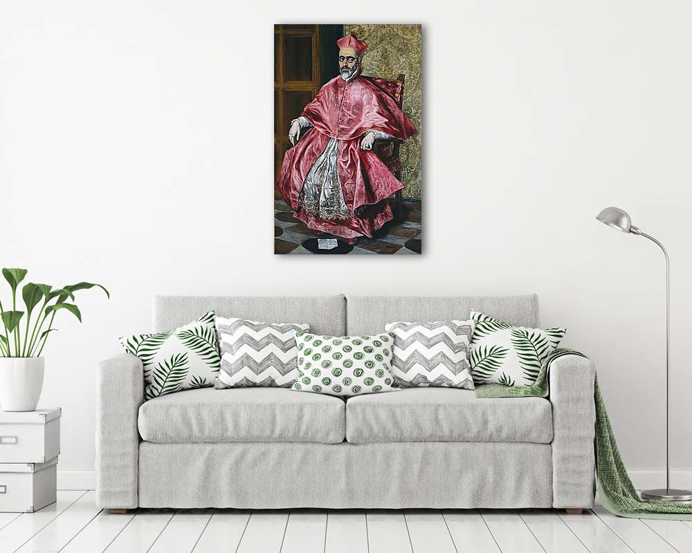 Guevara bíboros portréja - vászonkép, falikép vásárlás Guevara bíboros portréja (vászonkép) - vászonkép, falikép otthonra és irodába