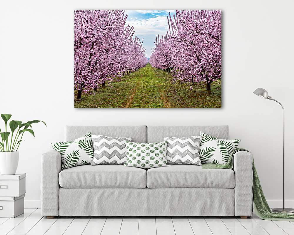 Rozsaszín rengeteg - vászonkép, falikép vásárlás Rozsaszín rengeteg (vászonkép) - vászonkép, falikép otthonra és irodába