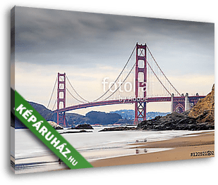 Kilátás a Golden Gate hídra - vászonkép 3D látványterv