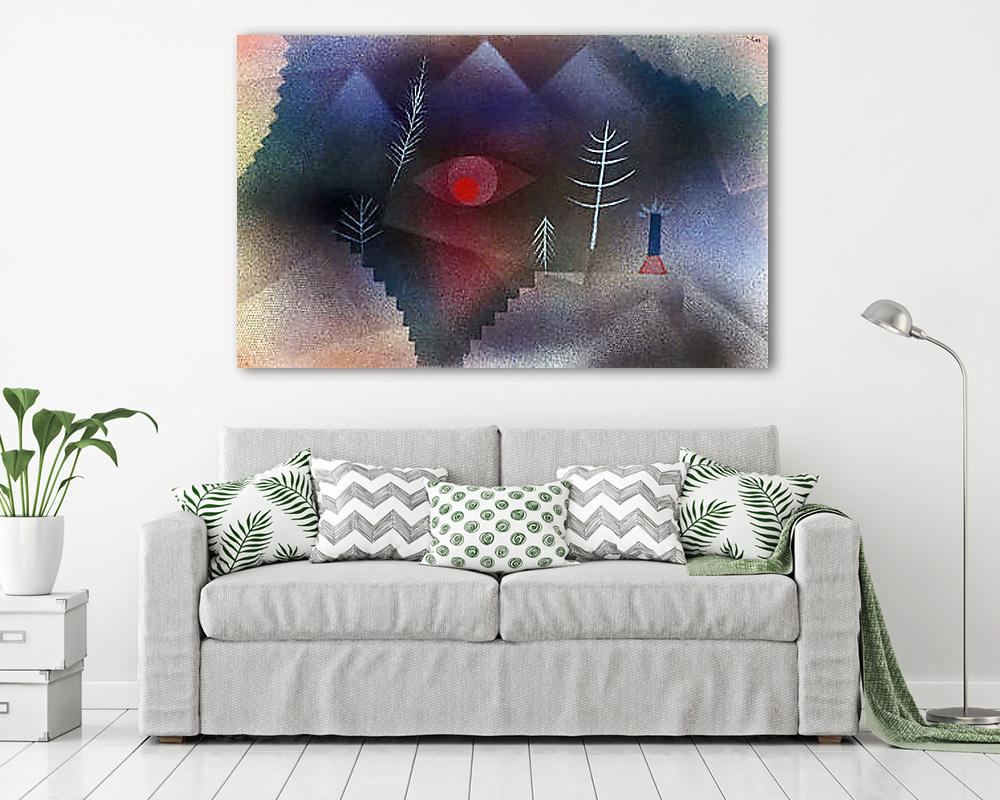 A tájkép pillantása - színverzó 1. (fotótapéta) - vászonkép, falikép otthonra és irodába