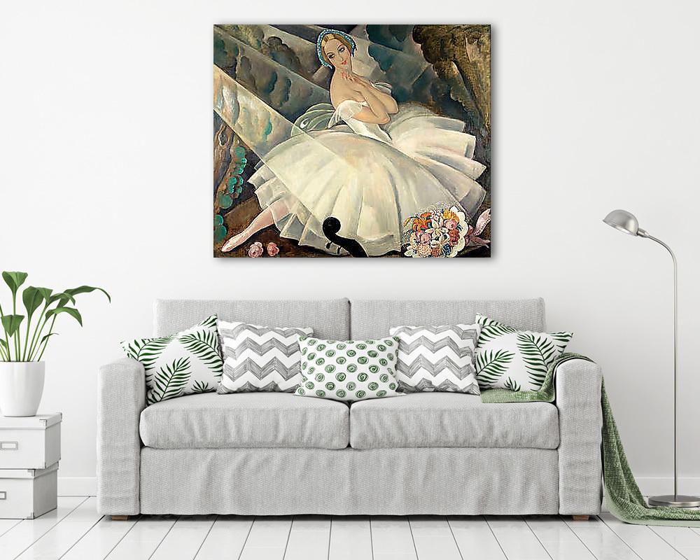 Ulla Poulsen portréja (többrészes kép) - vászonkép, falikép otthonra és irodába