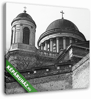 Esztergomi Bazilika (1972) - vászonkép 3D látványterv