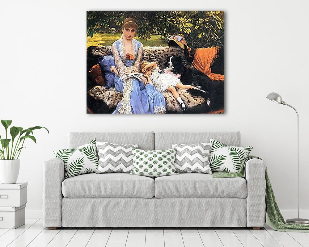 Csendespihenő (keretezett kép) - vászonkép, falikép otthonra és irodába