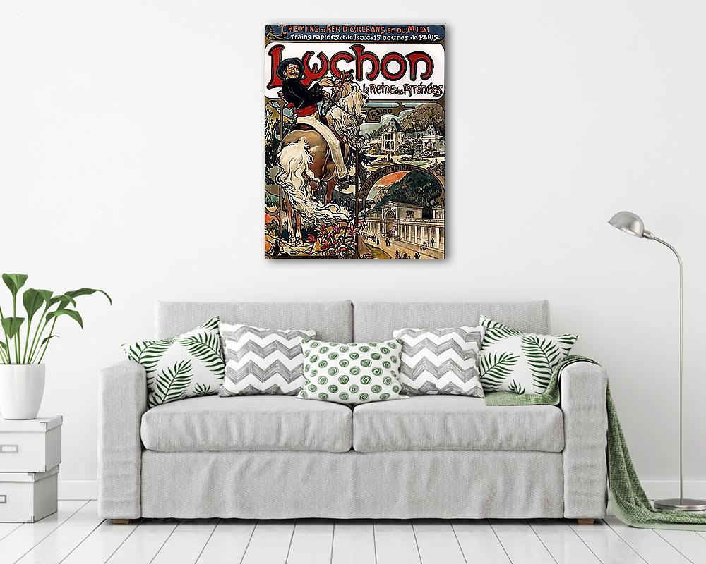 Luchon (vászonkép) - vászonkép, falikép otthonra és irodába