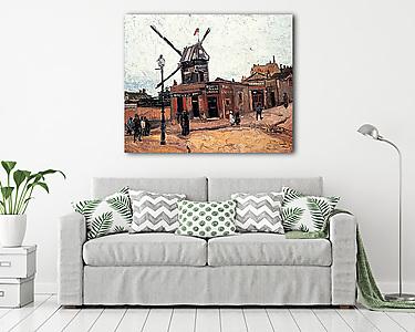 A Galette szélmalom - vászonkép, falikép otthonra és irodába