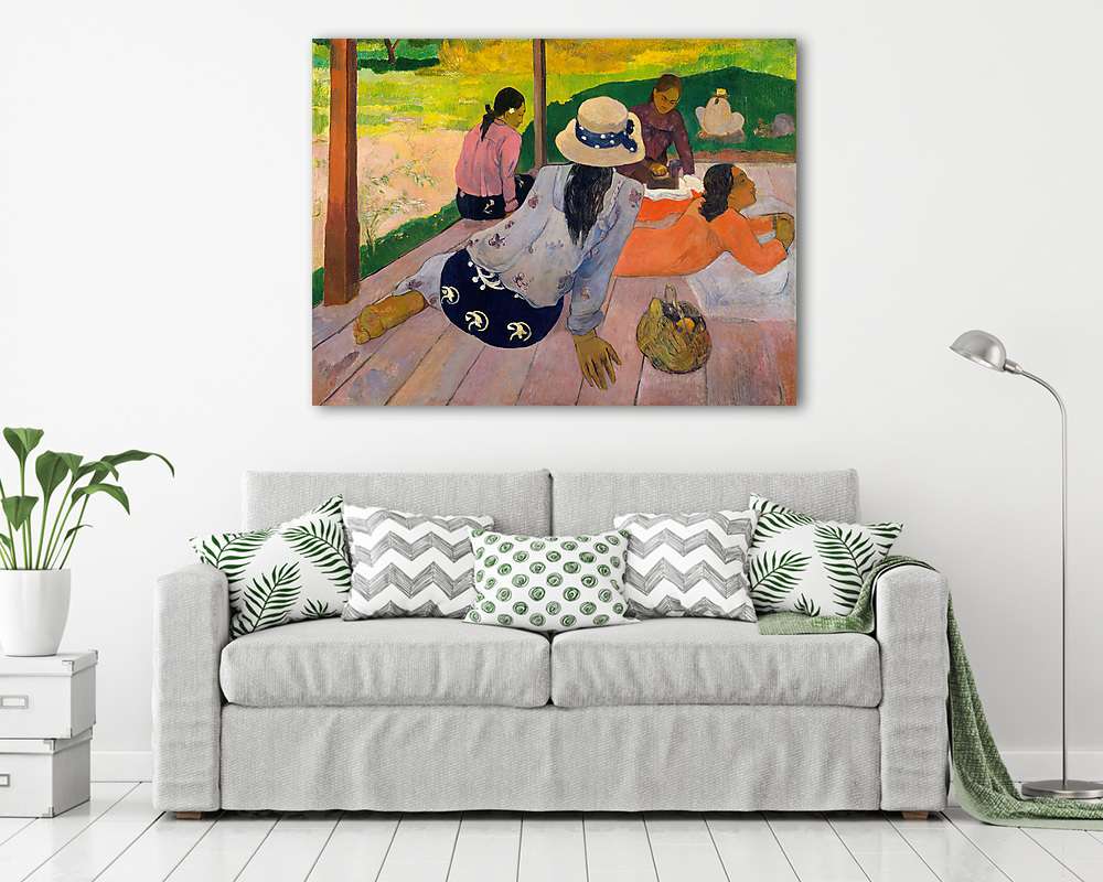 Délutáni csendespihenő (Szieszta, 1893) (vászonkép) - vászonkép, falikép otthonra és irodába