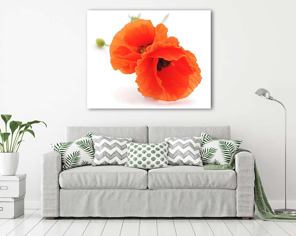 Vörös pipacsok. - vászonkép, falikép vásárlás Vörös pipacsok. (vászonkép) - vászonkép, falikép otthonra és irodába