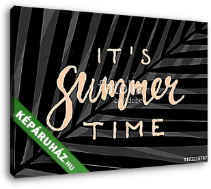 It's Summer Time Poster Design - vászonkép 3D látványterv