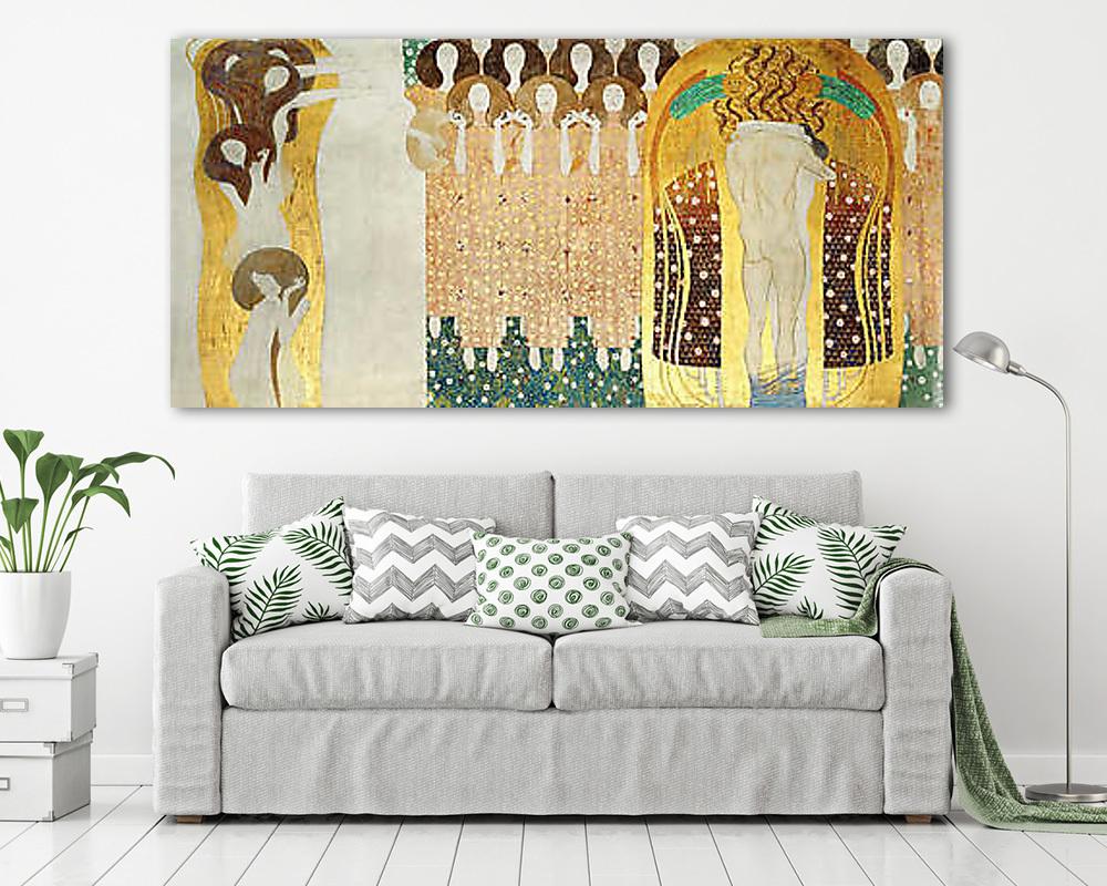 Beethoven fríz - vászonkép, falikép vásárlás Beethoven fríz (fotótapéta) - vászonkép, falikép otthonra és irodába