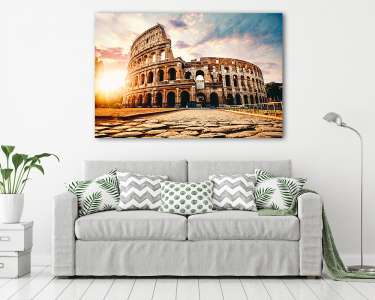 Római kolosszeum HDR fotó (vászonkép) - vászonkép, falikép otthonra és irodába