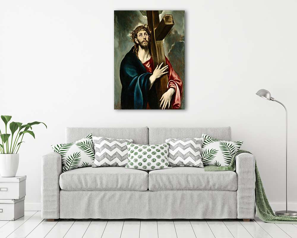 A keresztet hordozó Krisztus (színverzió 2) (fotótapéta) - vászonkép, falikép otthonra és irodába