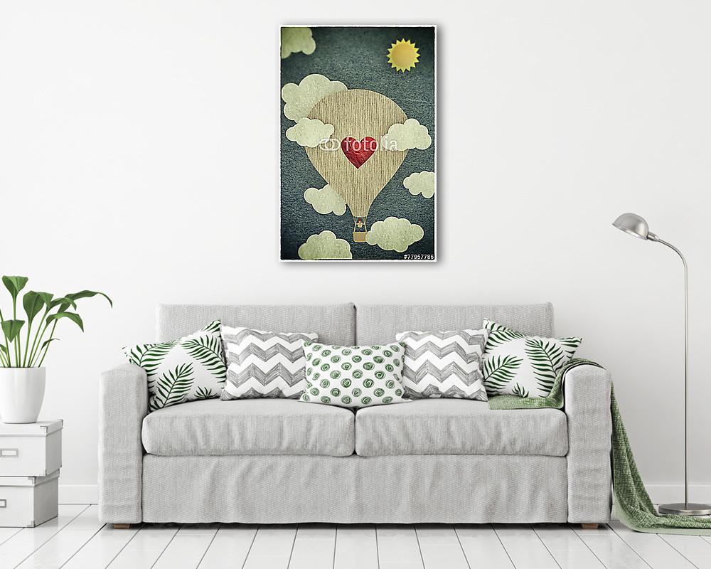 Szerelme az égig ér (vászonkép) - vászonkép, falikép otthonra és irodába