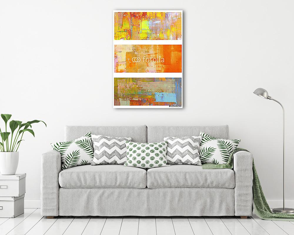 Absztrakt hátterek (bögre) - vászonkép, falikép otthonra és irodába