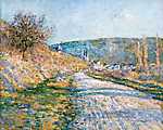 Paul Cézanne: Út Vétheuil-ba (1879) (id: 3003) bögre