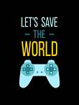 Let's save the world (id: 22704) vászonkép