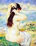 Edouard Manet: Fürdöző nő (id: 1405) poszter