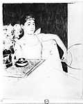 Mary Cassatt:  (id: 1905) falikép keretezve