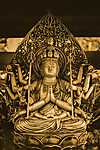 Buddha aranyban vászonkép, poszter vagy falikép