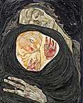 Egon Schiele:  (id: 3107) többrészes vászonkép