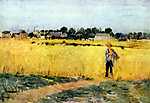 Berthe Morisot: Kukoricaföld (id: 1908) tapéta