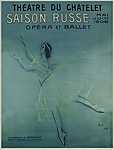 Saison Russe Opéra et Ballet vászonkép, poszter vagy falikép