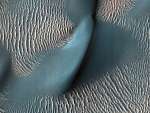 Dűnék és hulllámok a Marson, Proctor kráter (színezett) vászonkép, poszter vagy falikép