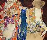 Gustav Klimt:  (id: 19814) falikép keretezve
